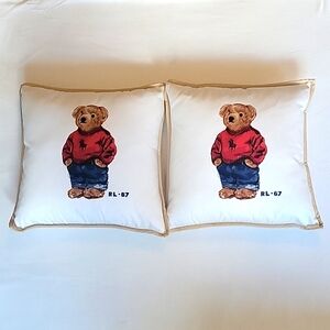 Polo Bear RL Pillows